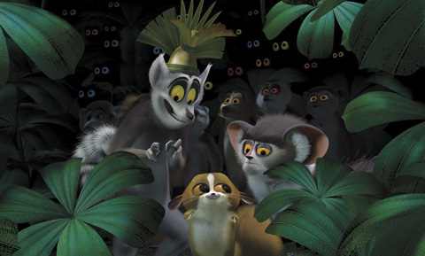 Madagascar lemur characters