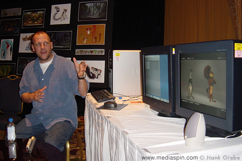 Rex Grignon Demoing Animation System