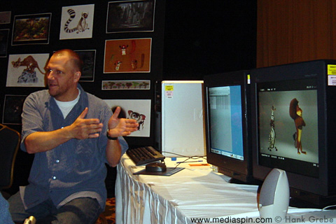 Rex Grignon Demoing Animation System