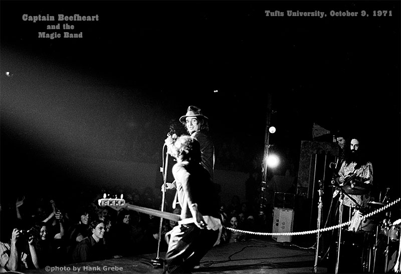 Captain Beefheart and The Magic Band in concert Oct. 1971