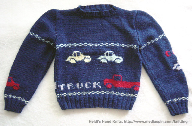 Truck Design Sweater