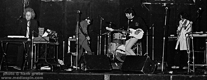 Photo: Snakefinger live in concert