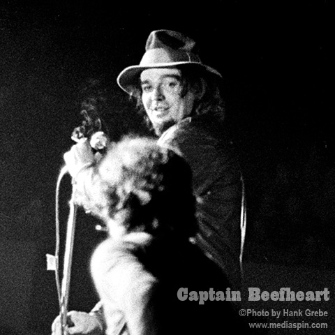 Classic Beefheart photo, used on Railroadism CD album cover